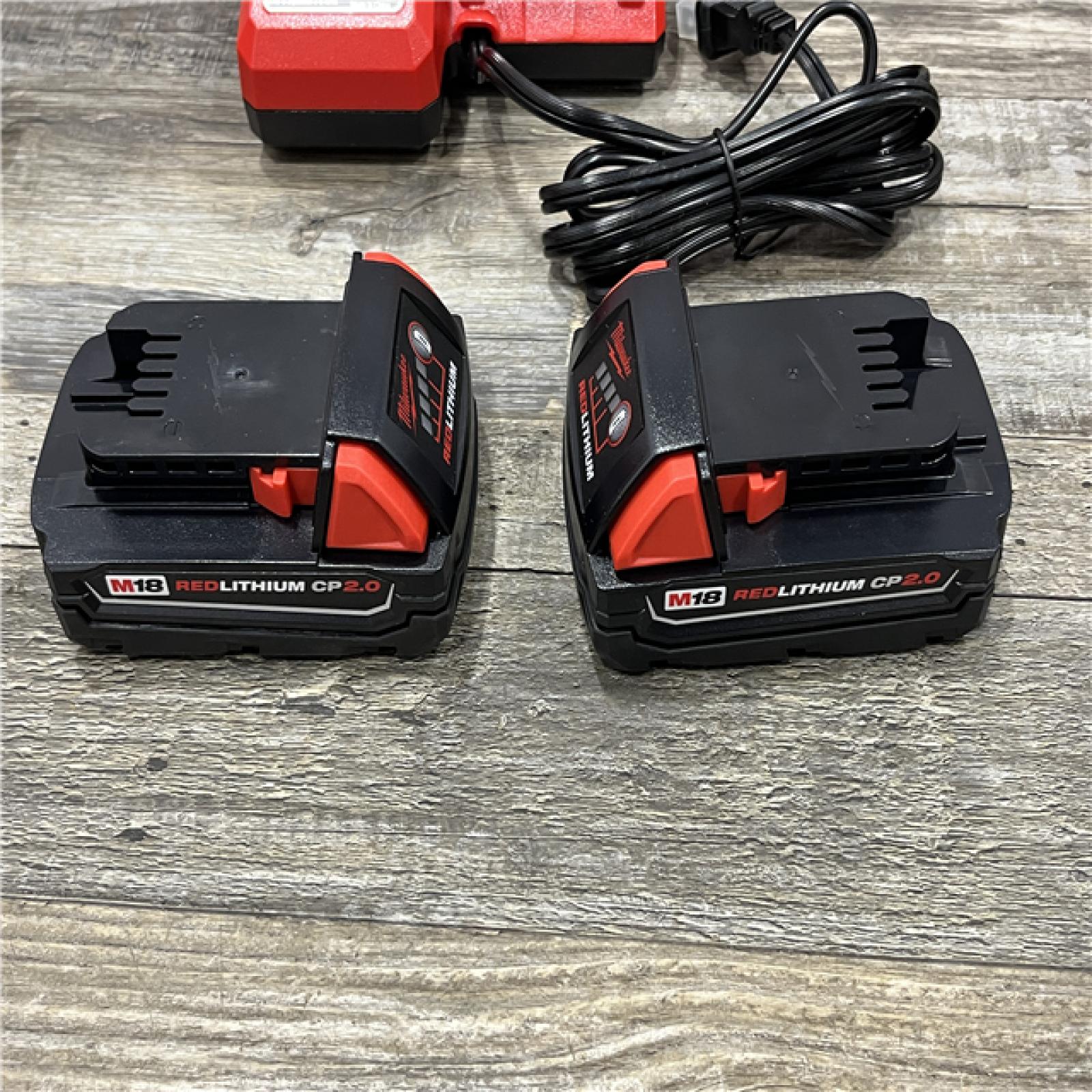 AS-IS Milwaukee 18V Lithium-Ion Brushless Cordless Compact Drill/Impact Combo Kit