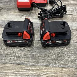 AS-IS Milwaukee 18V Lithium-Ion Brushless Cordless Compact Drill/Impact Combo Kit