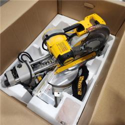 As-Is- DeWALT  12in Double Bevel Sliding Compound Miter Saw