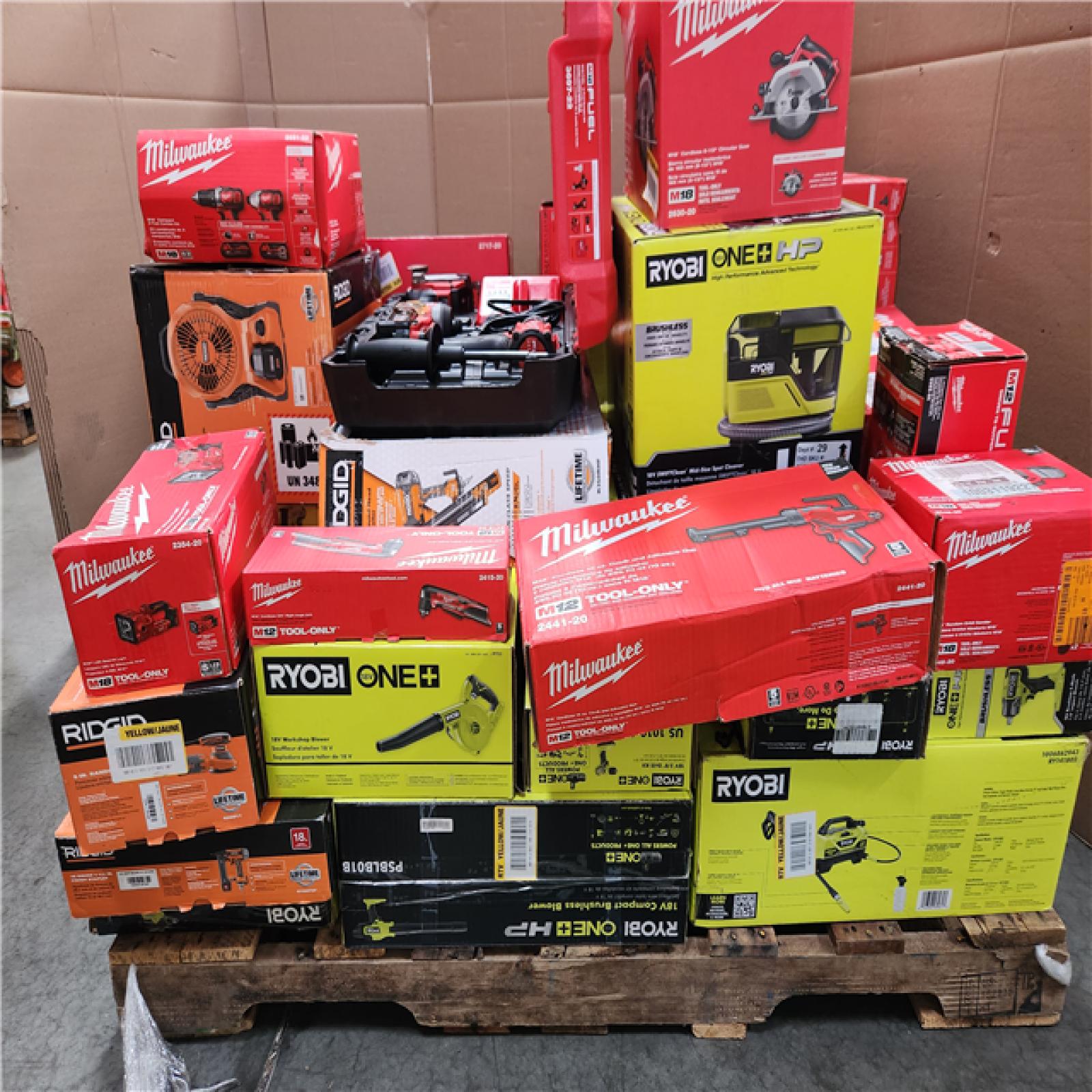CALIFORNIA AS-IS TOOL PALLET
