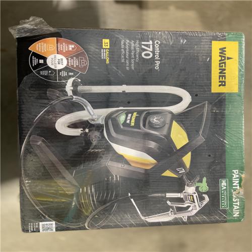 NEW! -  Wagner Control Pro 170 High Efficiency Airless Paint and Stain Sprayer