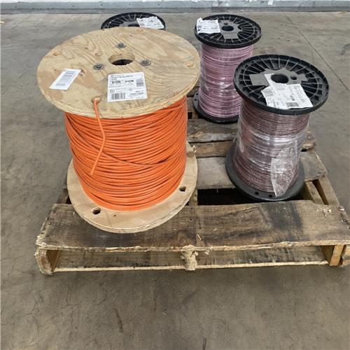 Houston Location AS IS - All Copper Wire (4) Rolls