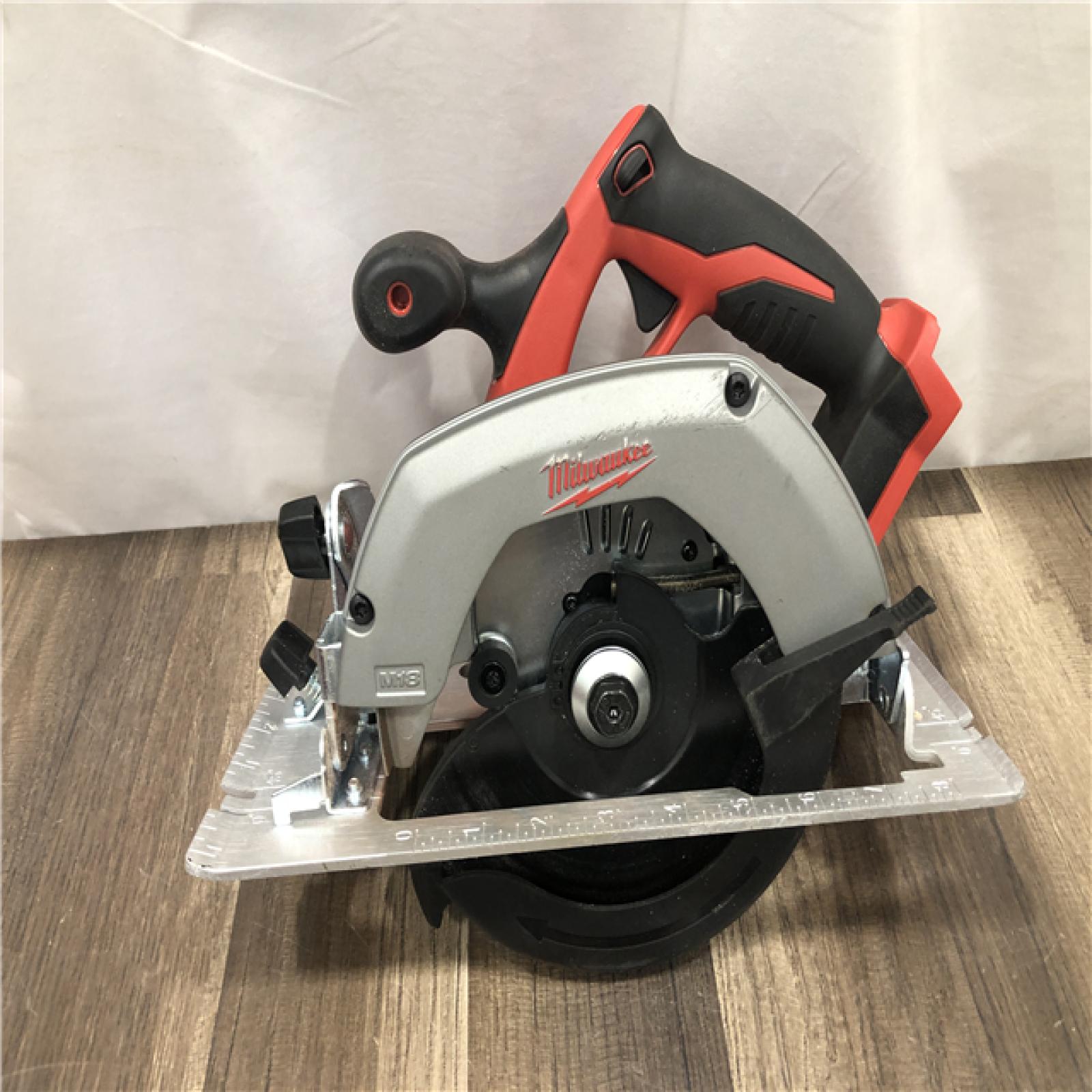 AS-IS Milwaukee 18V Lithium-Ion Cordless 6-1/2 in. Circular Saw (Tool-Only)