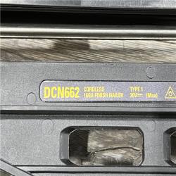 AS-IS DEWALT 20V MAX XR 16-Gauge Lithium-Ion Cordless Finish Nailer (Tool Only)