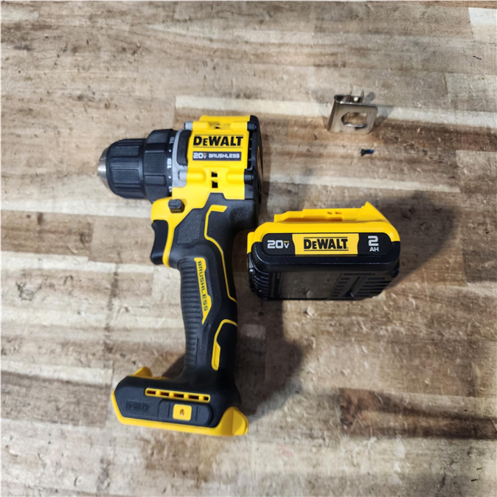 Houston Location AS-IS DeWalt ATOMIC Drill and Battery