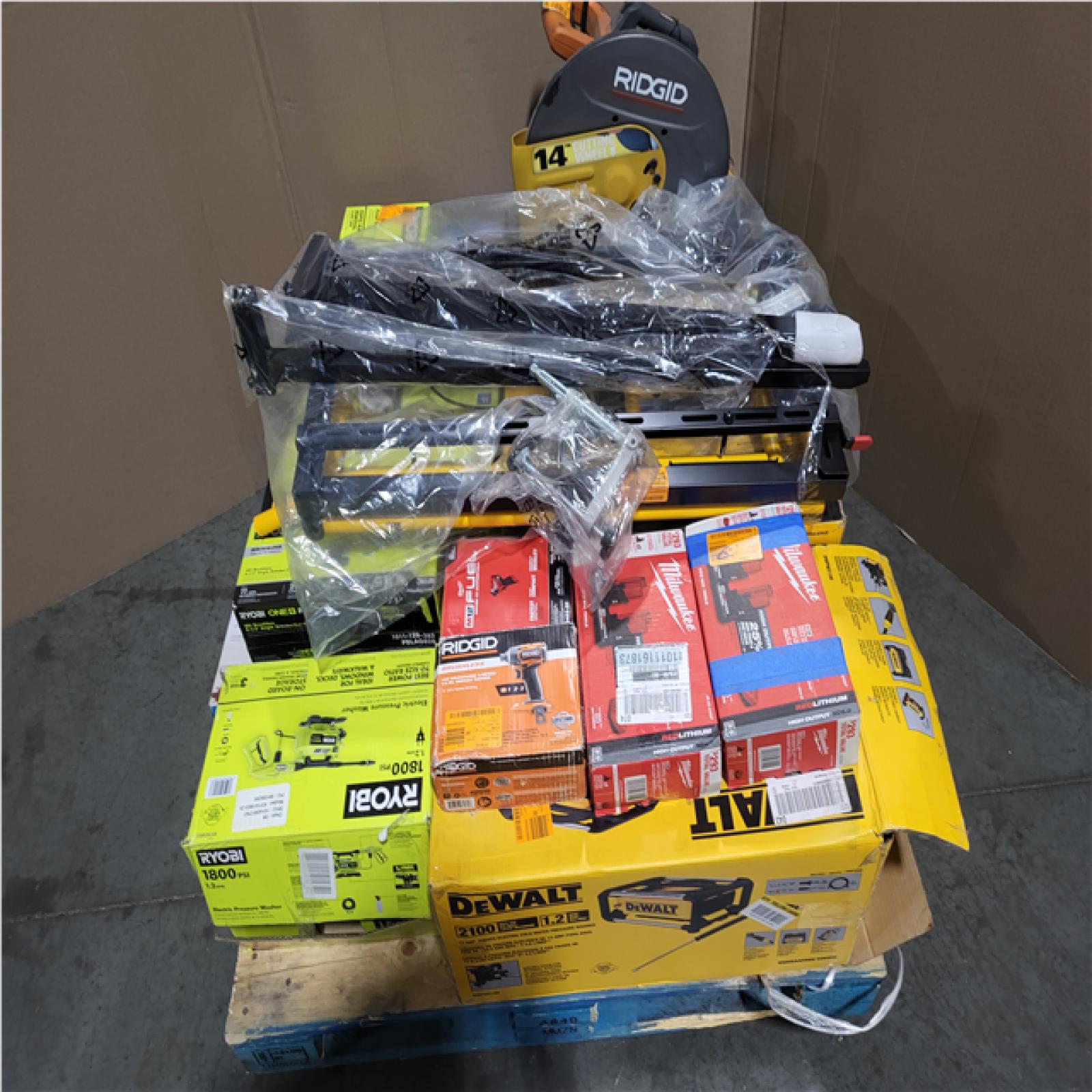 CALIFORNIA AS-IS TOOL PALLET