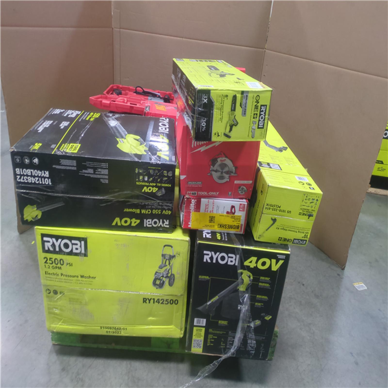 CALIFORNIA AS-IS TOOL PALLET