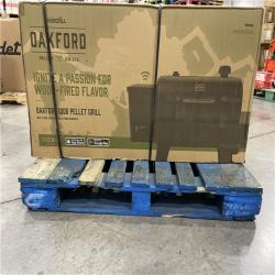 DALLAS LOCATION - Nexgrill Oakford 1000 Wifi Pellet Grill Smoker in Black