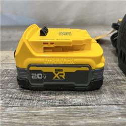 AS-IS DEWALT 20V MAX XR POWERSTACK Lithium-Ion Battery Starter Kit with 1.7Ah Battery and Charger