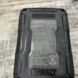 AS-IS DEWALT 20V MAX XR POWERSTACK Lithium-Ion Battery Starter Kit with 3.5Ah Battery and Charger