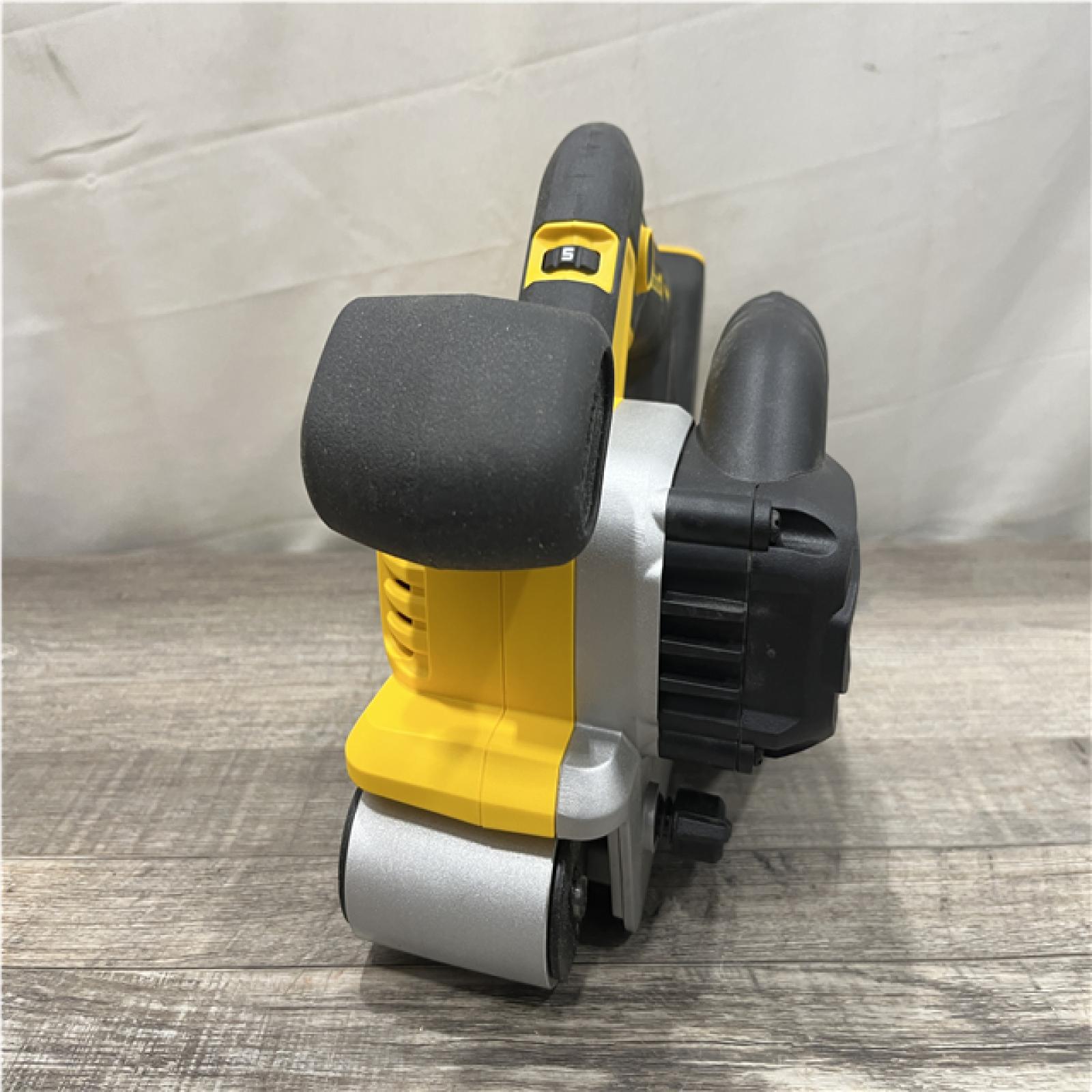 AS-IS DEWALT 20V MAX* XR Brushless Cordless Belt Sander (Tool-Only)