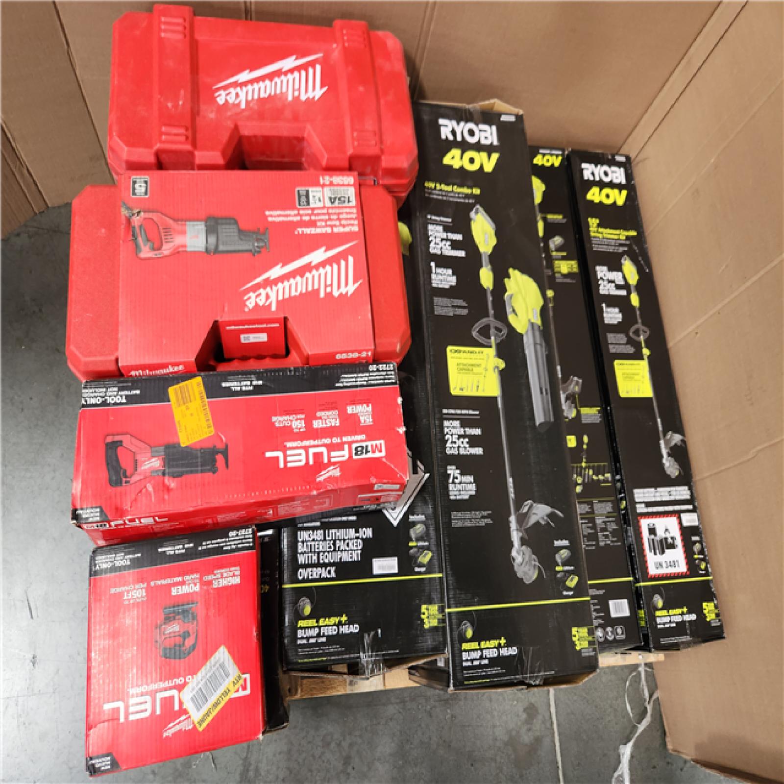 CALIFORNIA AS-IS TOOL PALLET