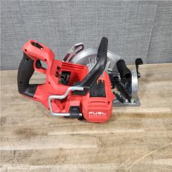 HOUSTON LOCATION - AS-IS (APPEARS LIKE NEW) Milwaukee FUEL 18V Lithium-Ion Cordless 7-1/4 in. Rear Handle Circular Saw (Tool-Only)