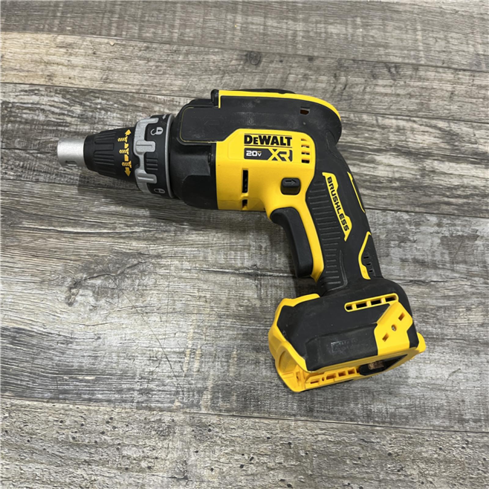 AS-IS DEWALT XR 20V MAX Lithium-Ion Cordless Brushless Screw Gun (Tool Only)