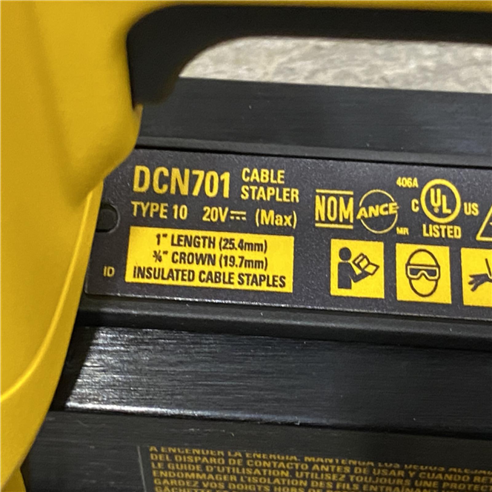 AS-IS DEWALT 20V MAX Lithium-Ion Cordless Cable Stapler (Tool Only)