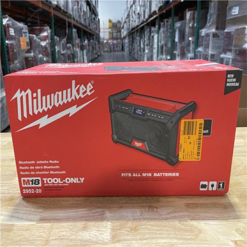 NEW! - Milwaukee M18 18V Lithium-Ion Cordless Jobsite Radio