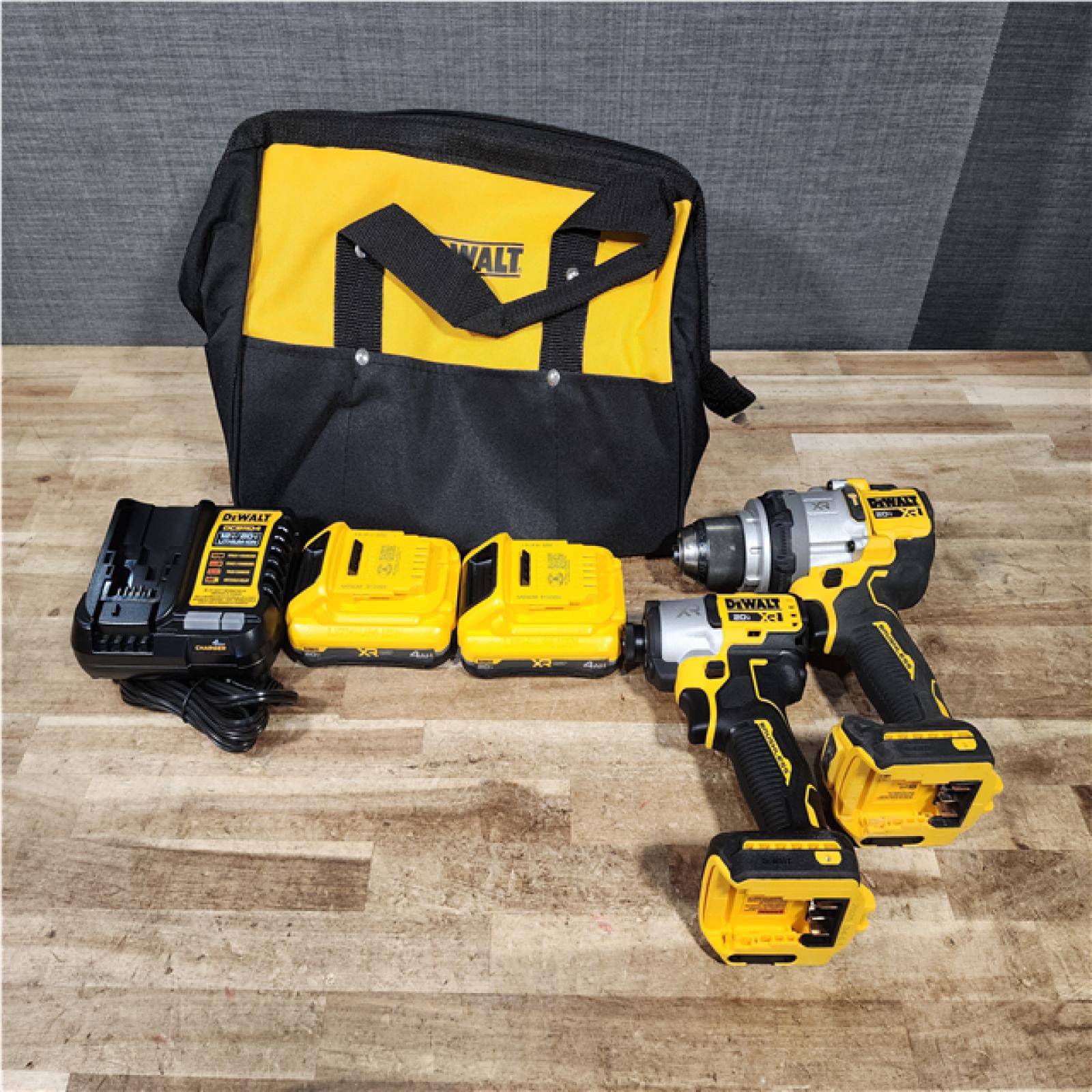 HOUSTON LOCATION - AS - IS DEWALT 20V XR Lithium-Ion Cordless Brushless 1/2 in. Drill/Driver Kit