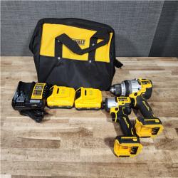 HOUSTON LOCATION - AS - IS DEWALT 20V XR Lithium-Ion Cordless Brushless 1/2 in. Drill/Driver Kit
