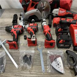 AS-IS Milwaukee 18-Volt Lithium-Ion Cordless (6-Tool) Combo Kit