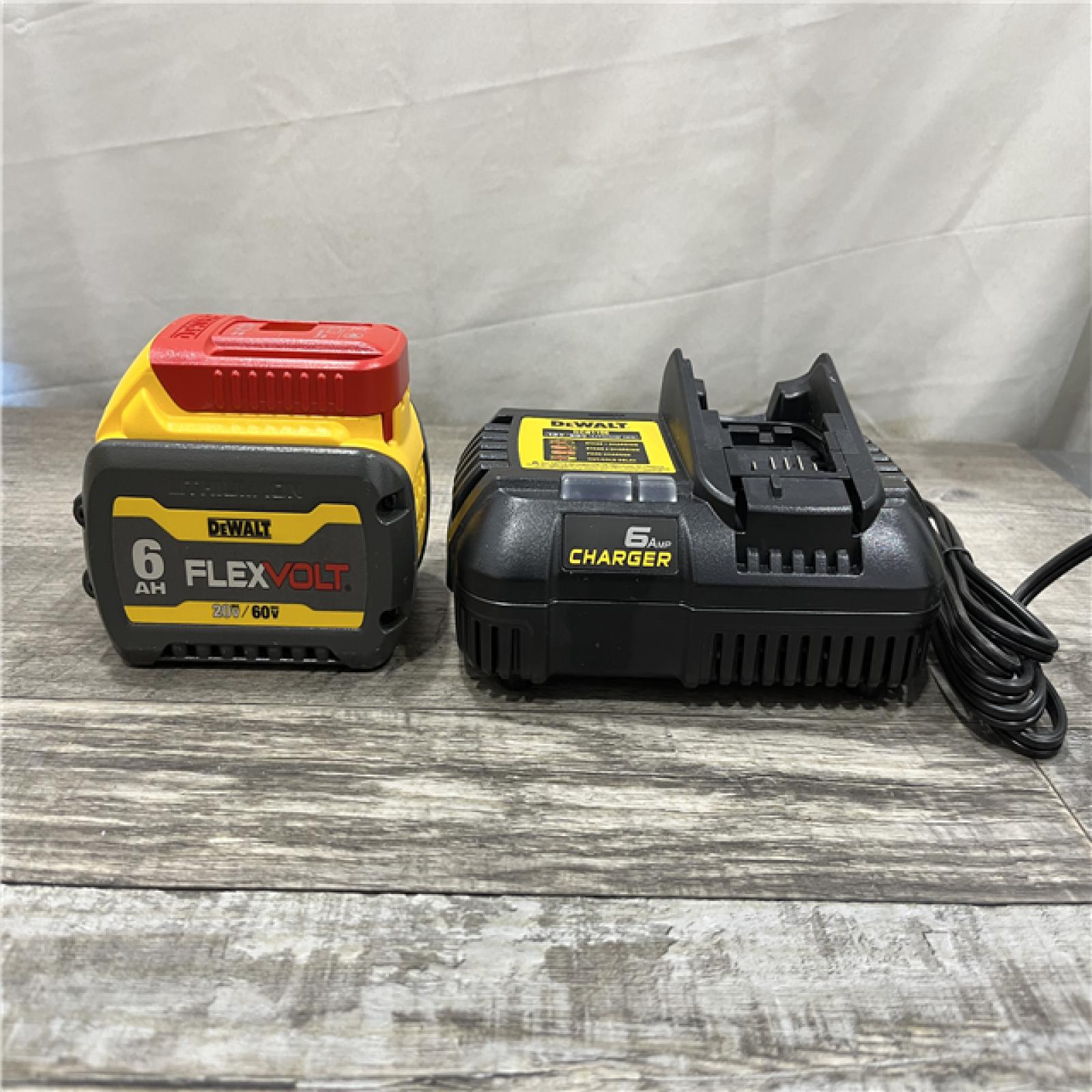 AS-IS DEWALT FLEXVOLT 20V/60V MAX Lithium-Ion 6.0Ah Battery Pack Kit