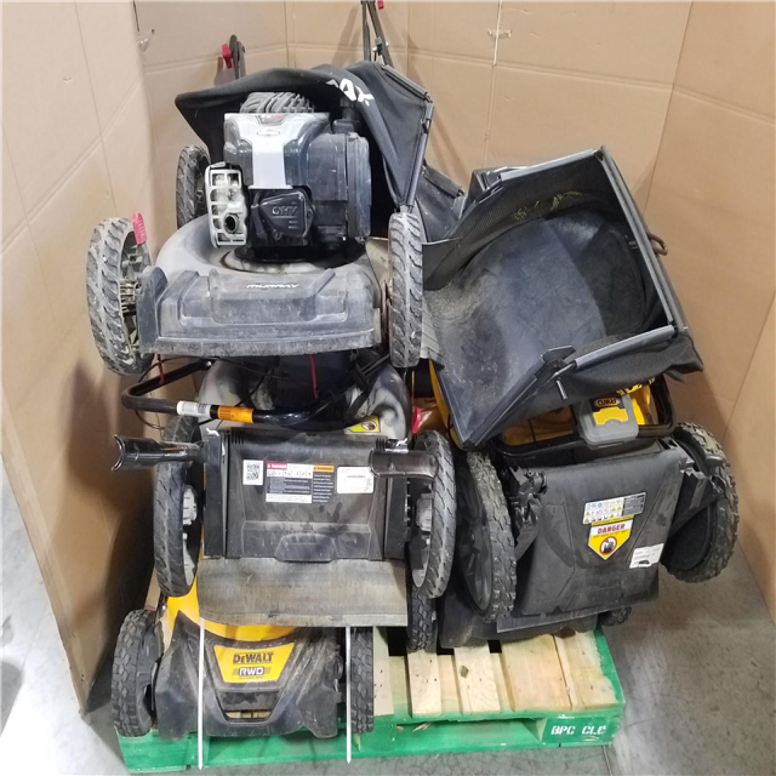 CALIFORNIA AS-IS OUTDOOR POWER EQUIPMENT