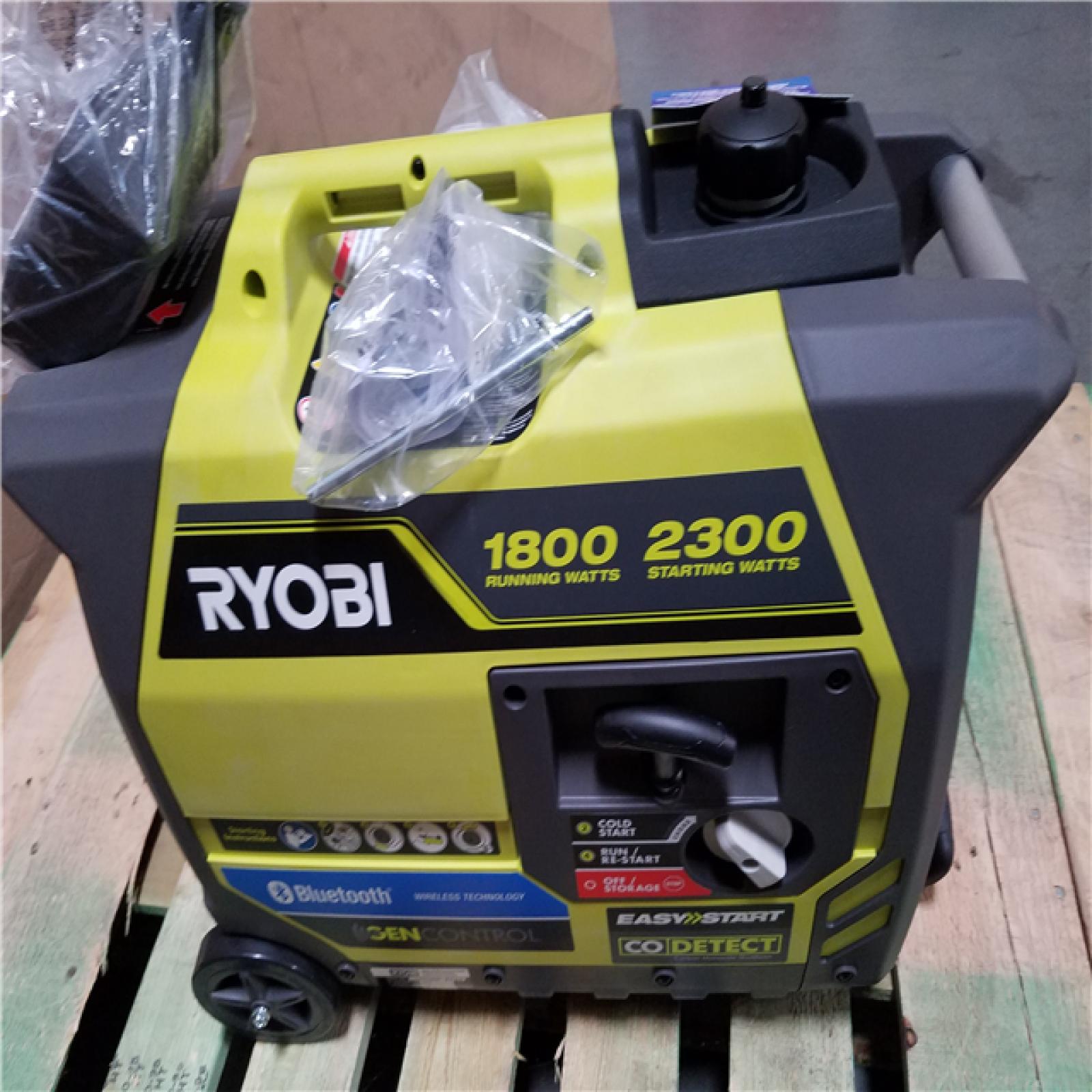 CALIFORNIA AS-IS RYOBI PORTABLE GENERATOR