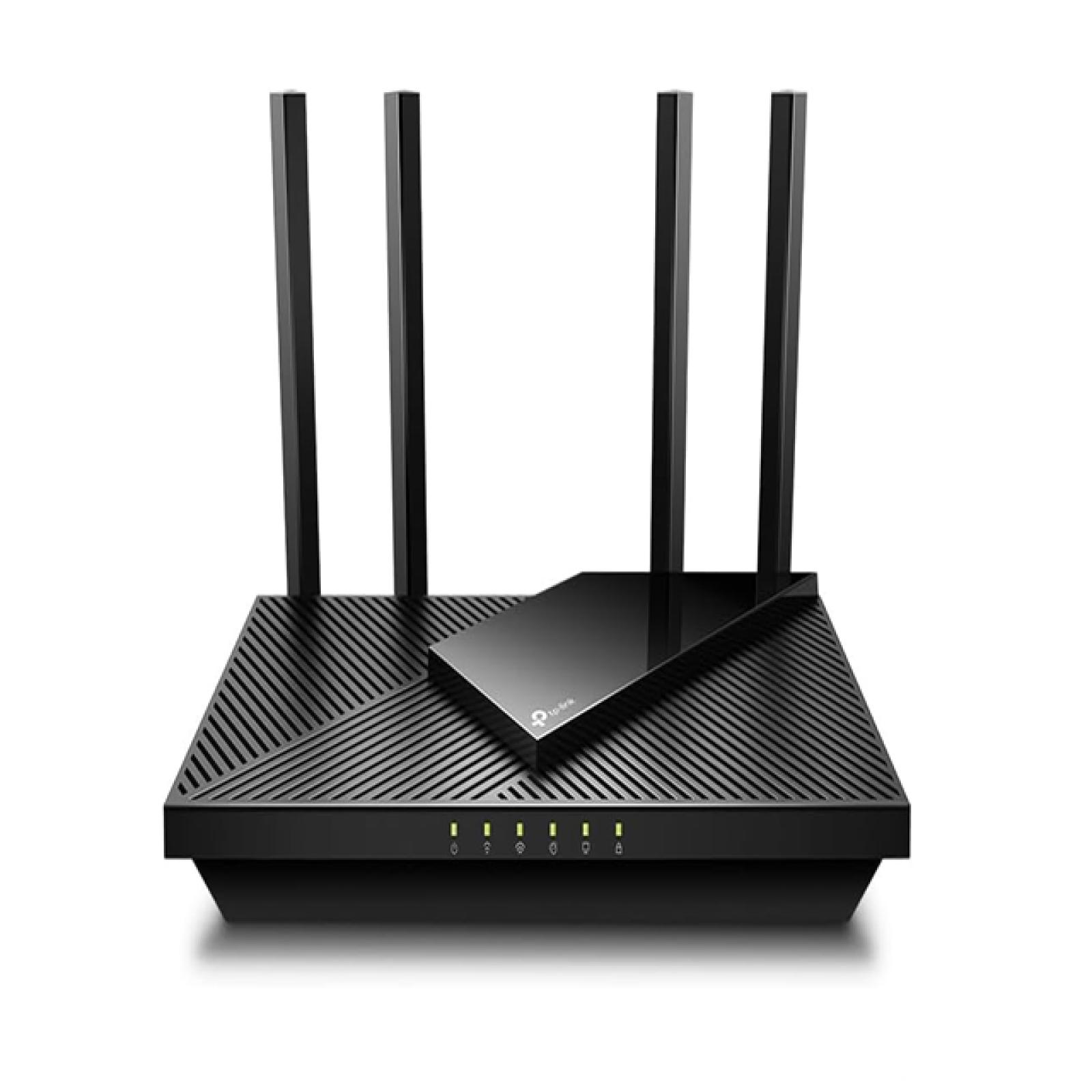 NEW! - TP-Link AX1800 WiFi 6 Router V4 (Archer AX21) – Dual Band Wireless Internet  Gigabit  Easy Mesh  Works with Alexa