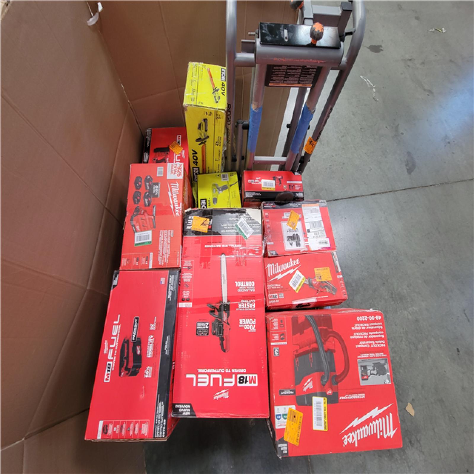 CALIFORNIA AS-IS TOOL PALLET