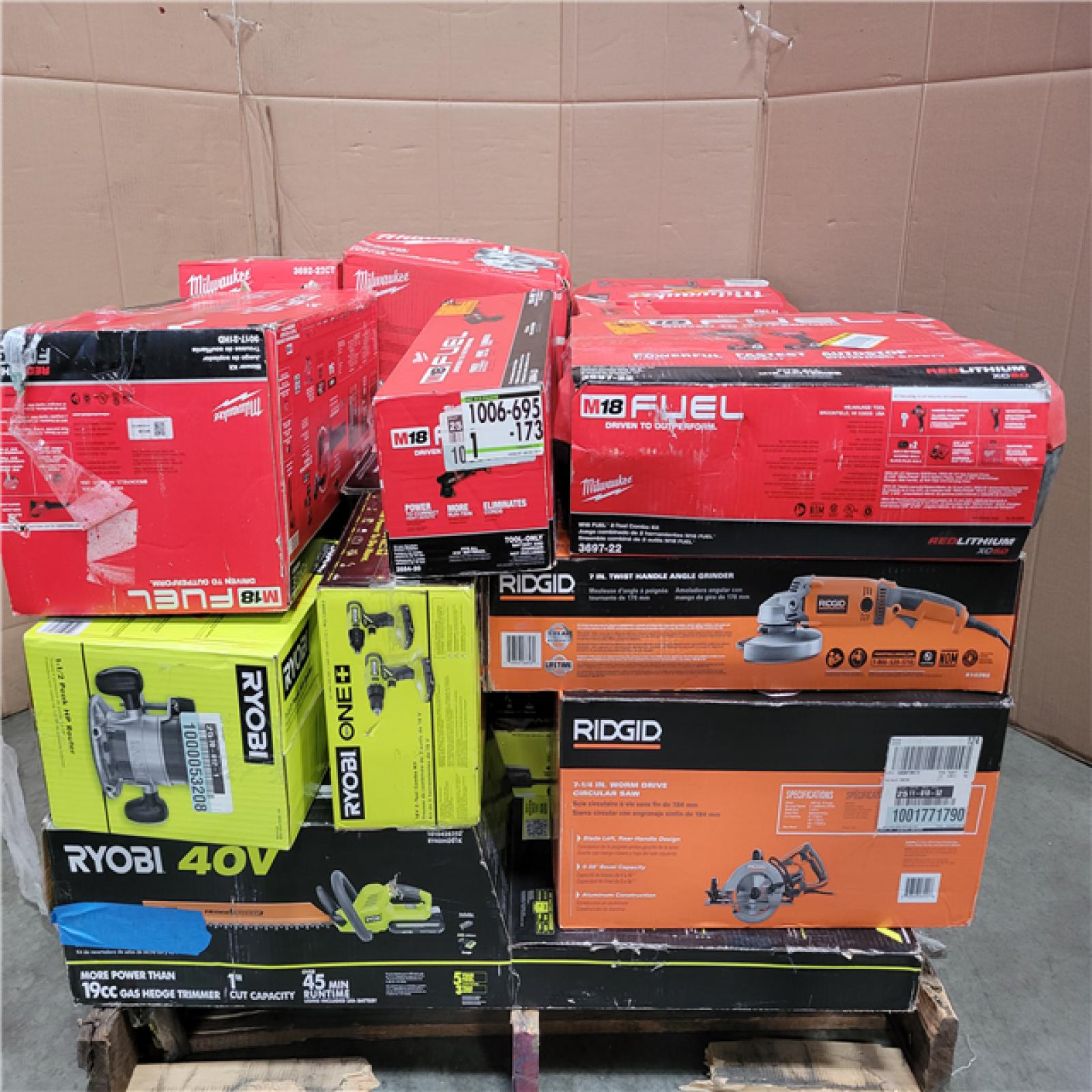 CALIFORNIA AS-IS TOOL PALLET