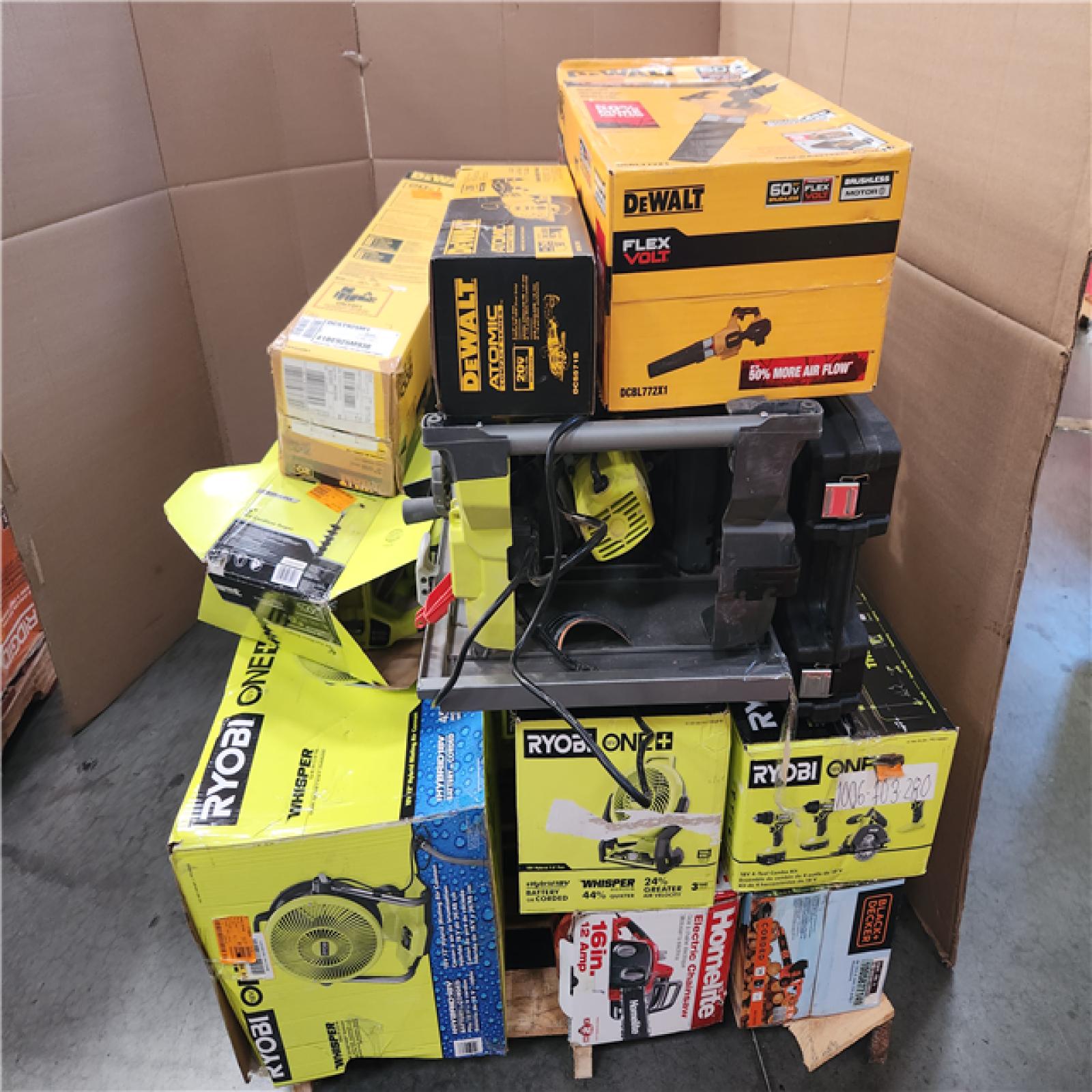 CALIFORNIA AS-IS TOOL PALLET