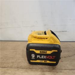 AS-IS- DEWALT 20V/60V MAX FLEXVOLT Lithium-Ion 9.0Ah Battery and Charger Starter Kit