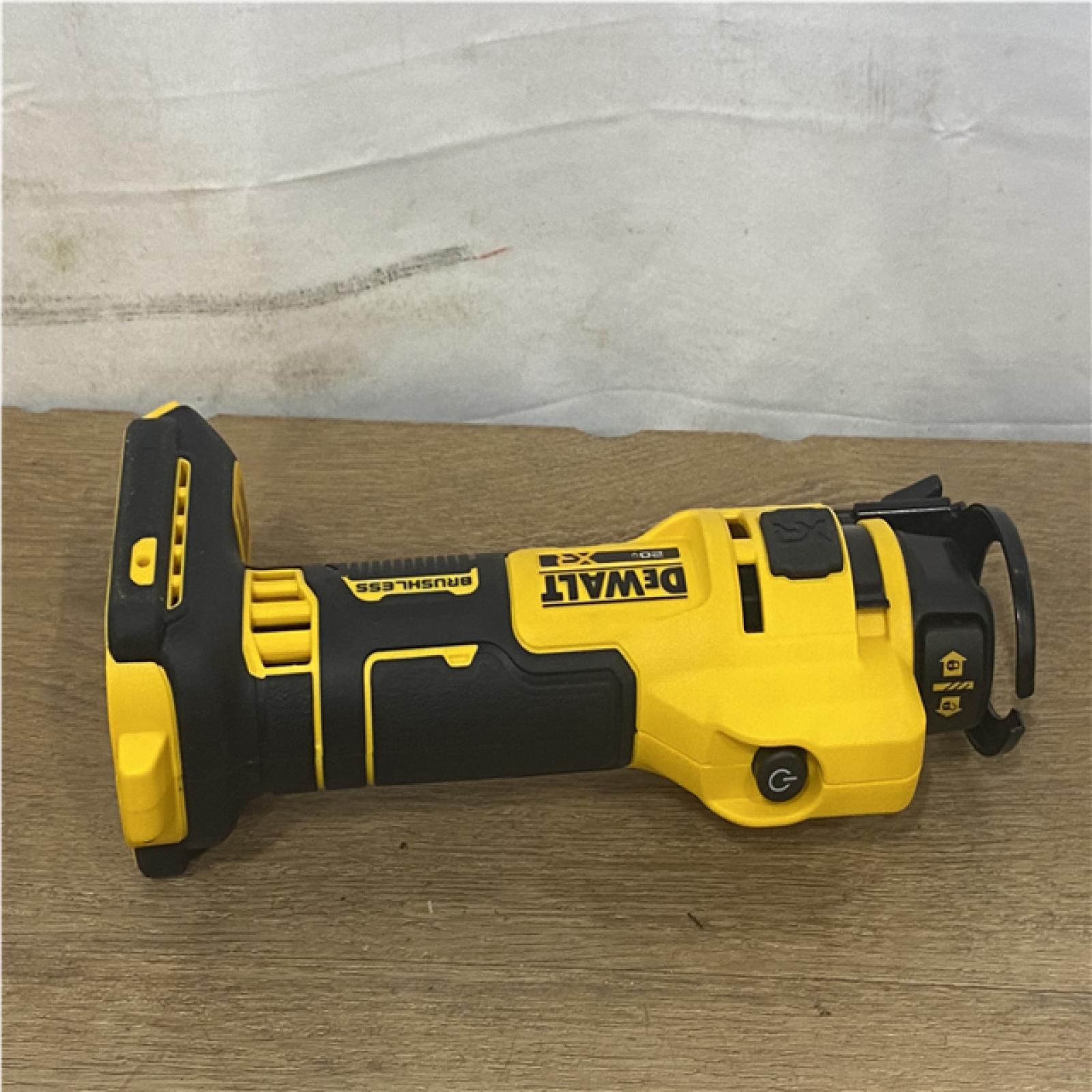 AS-IS DEWALT XR 20V Lithium-Ion Cordless Rotary Drywall Cut-Out Tool (Tool Only)