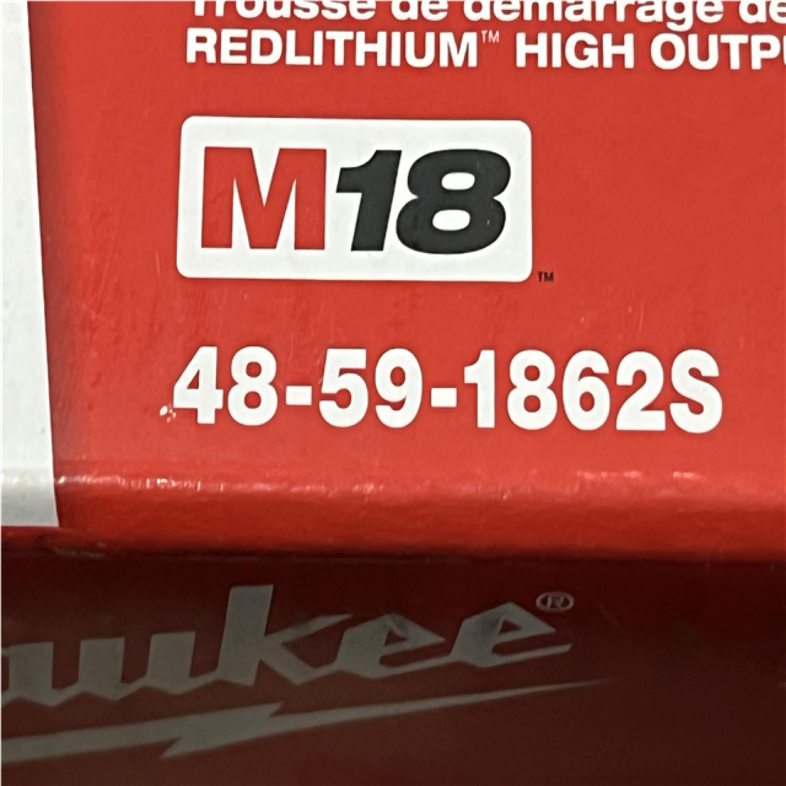 NEW - Milwaukee 18-Volt Lithium-Ion High Output Starter Kit