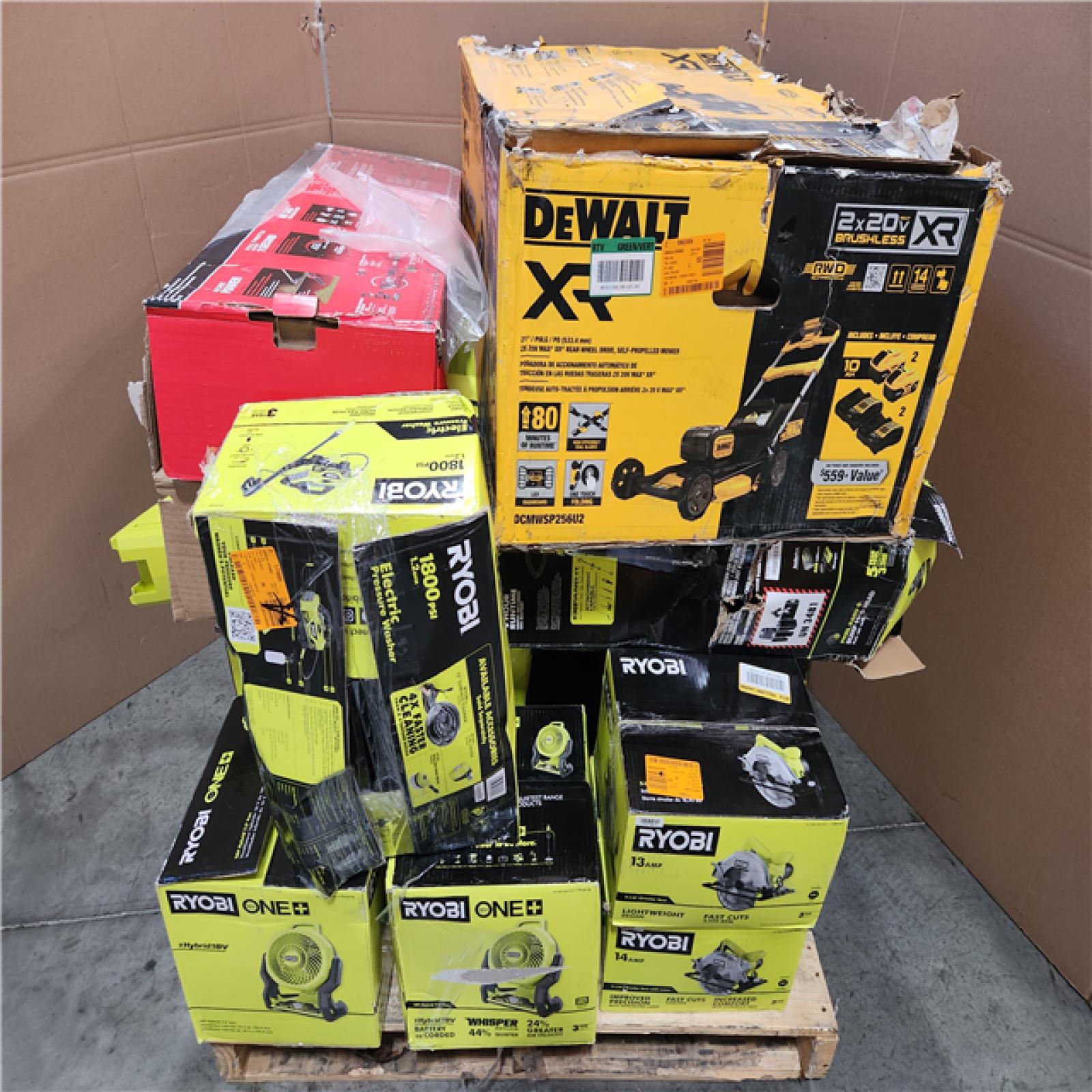 CALIFORNIA AS-IS TOOL PALLET