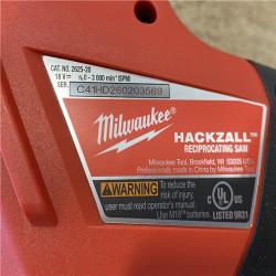 AS-IS Milwaukee 18V Lithium-Ion Cordless HACKZALL Reciprocating Saw (Tool-Only)
