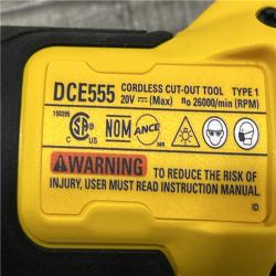 AS-IS DEWALT XR 20V Lithium-Ion Cordless Rotary Drywall Cut-Out Tool (Tool Only)