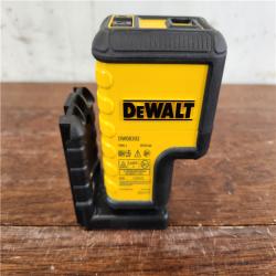 AS-IS DEWALT 100 ft. Red Self-Leveling 3-Spot Laser Level Kit w/ Case