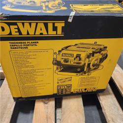 As-Is- DEWALT 13 2 Speed 3-Knife Thickness Planer