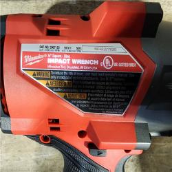 HOUSTON LOCATION - AS-IS (APPEARS LIKE NEW) Milwaukee M18 FUEL 18V Lithium-Ion Brushless Cordless 1/2 in. Impact Wrench with Friction Ring (Tool-Only)