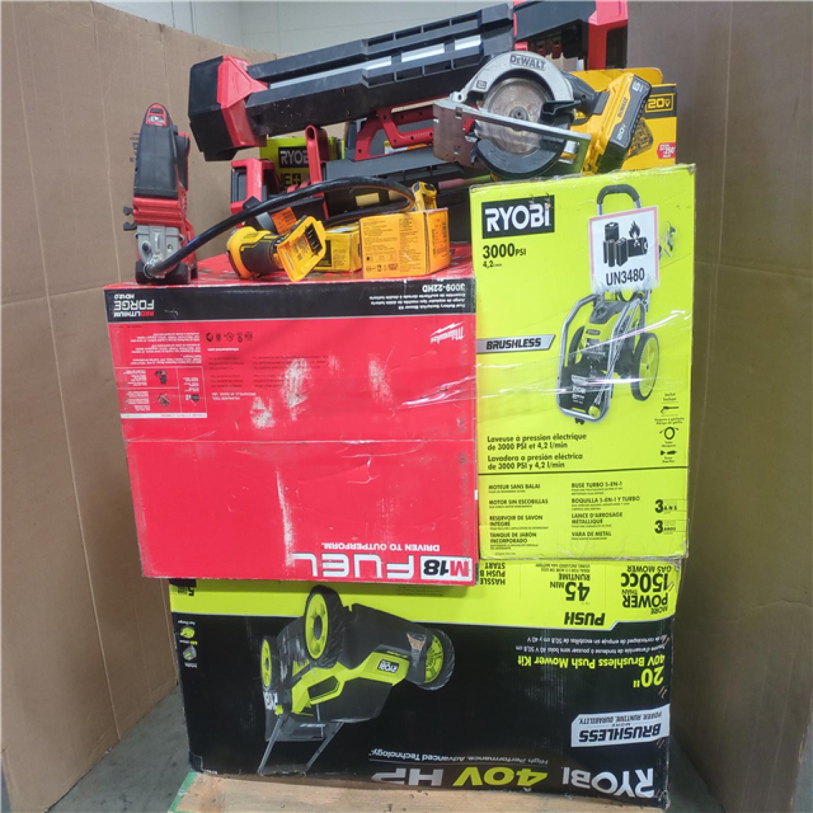 CALIFORNIA AS-IS TOOL PALLET