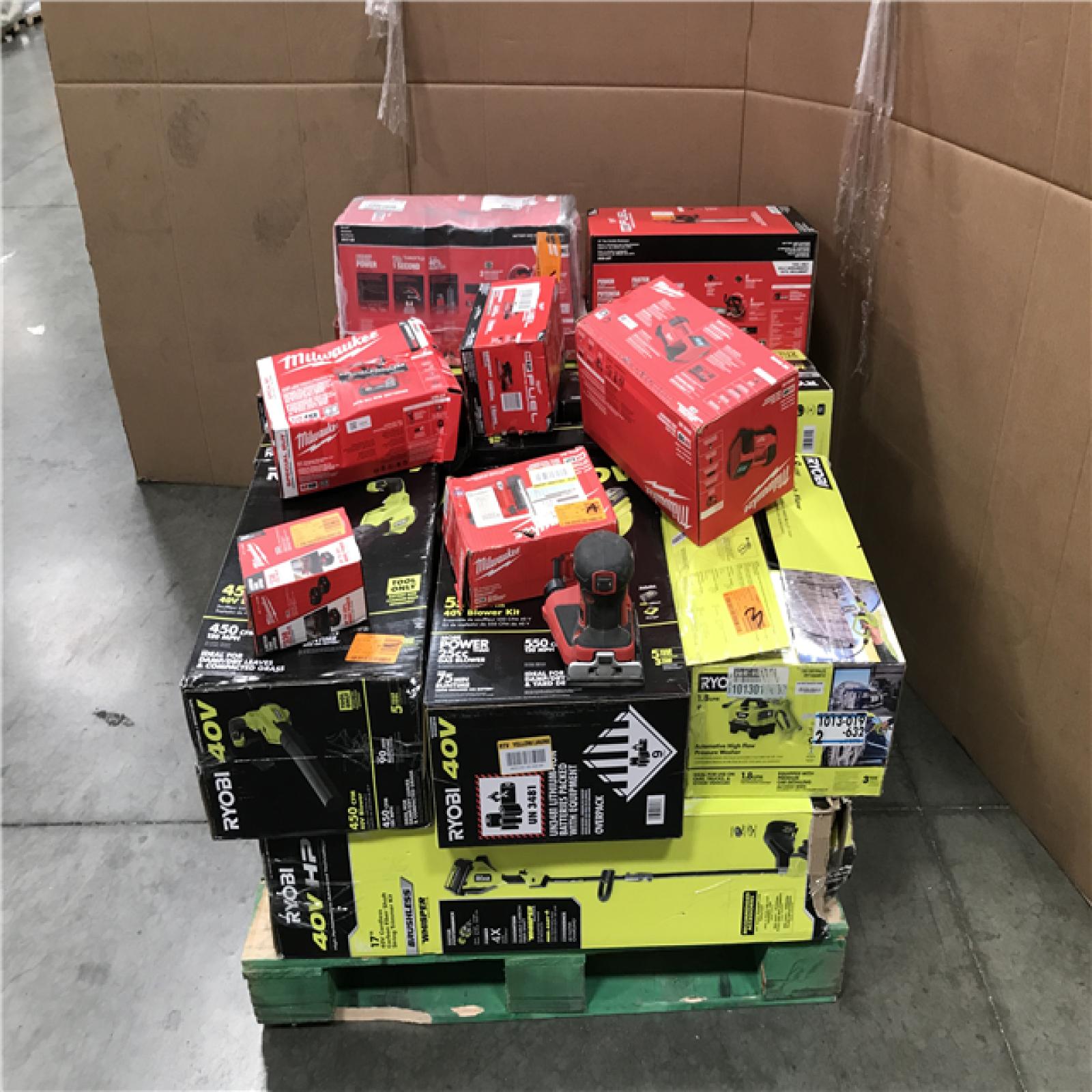 CALIFORNIA AS-IS TOOL PALLET
