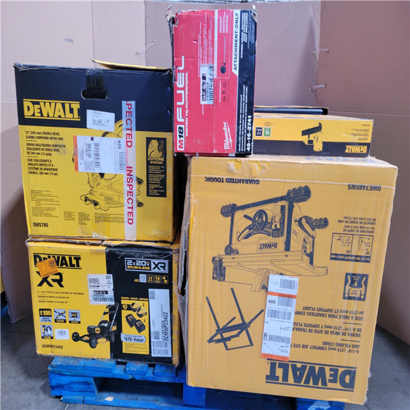 CALIFORNIA AS-IS TOOL PALLET