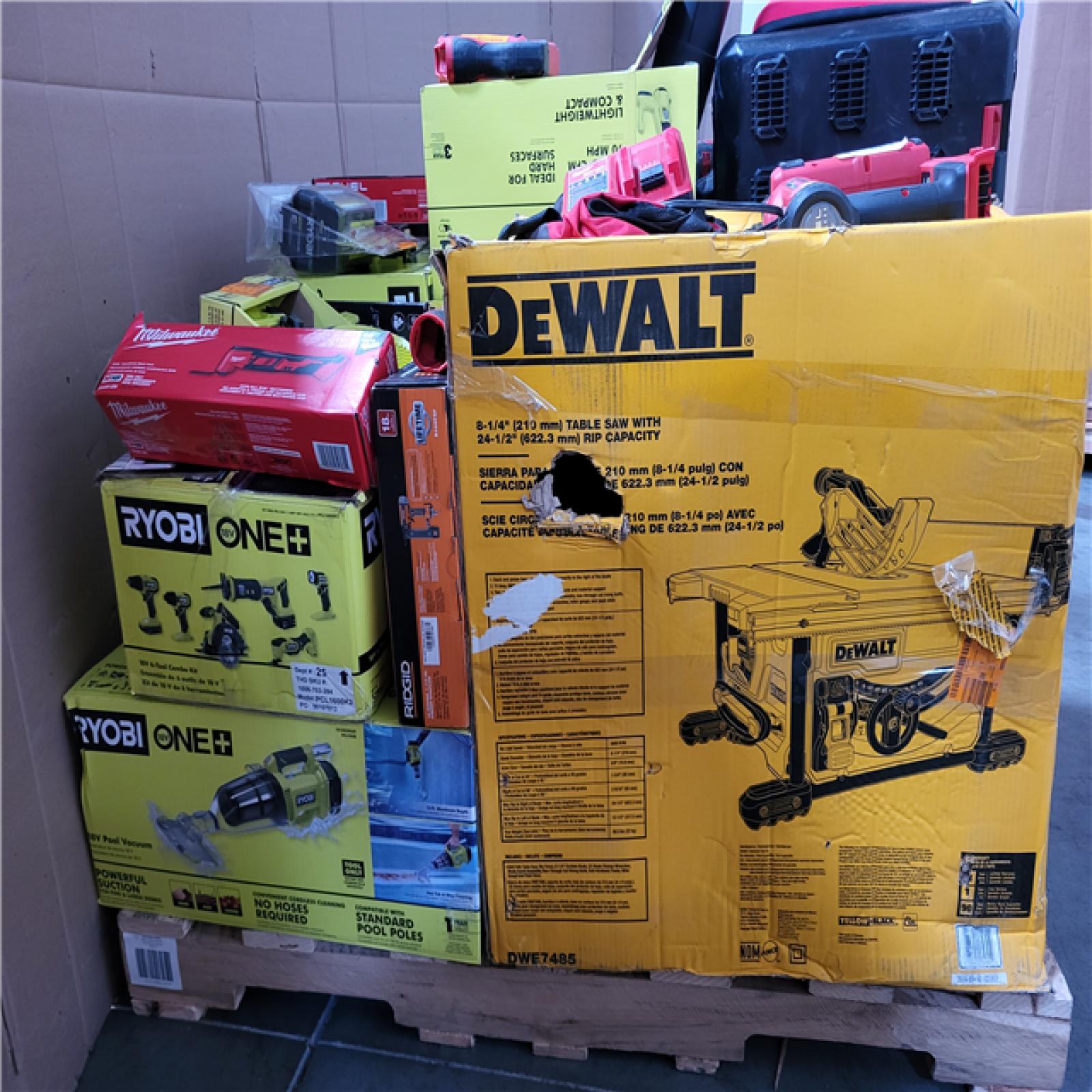 CALIFORNIA AS-IS TOOL PALLET