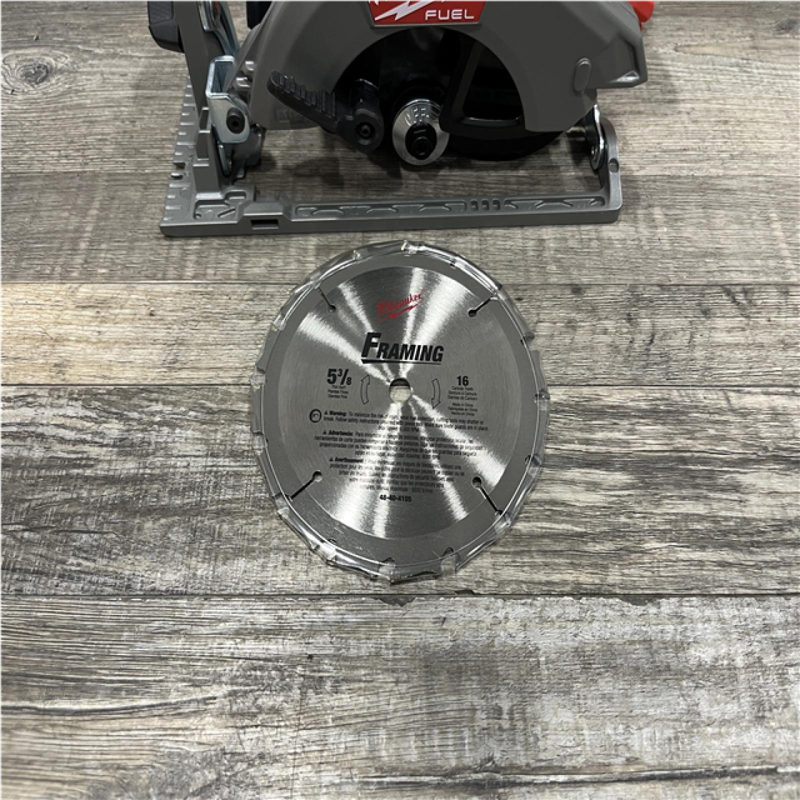 AS-IS Milwaukee FUEL 12V Lithium-Ion Brushless 5-3/8 in. Cordless Circular Saw (Tool-Only)