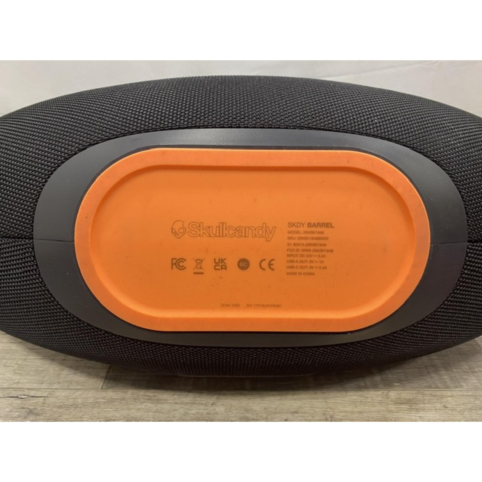 AS-IS Skullcandy Barrel XT Bluetooth Boombox Party Speaker