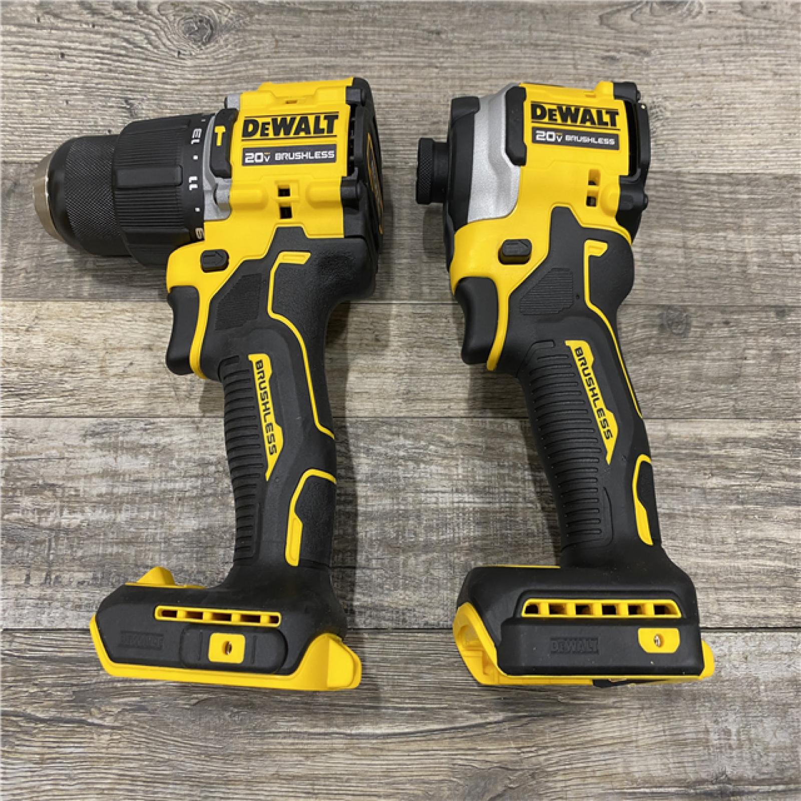 AS-IS DEWALT ATOMIC 20V MAX Lithium-Ion Cordless 2-Tool Combo Kit