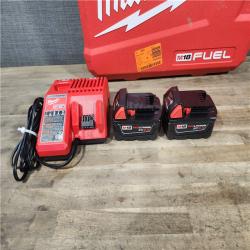HOUSTON LOCATION - AS-IS MILWAUKEE FUEL 18V Lithium-Ion Brushless Cordless Hammer Drill and Impact Driver Combo Kit
