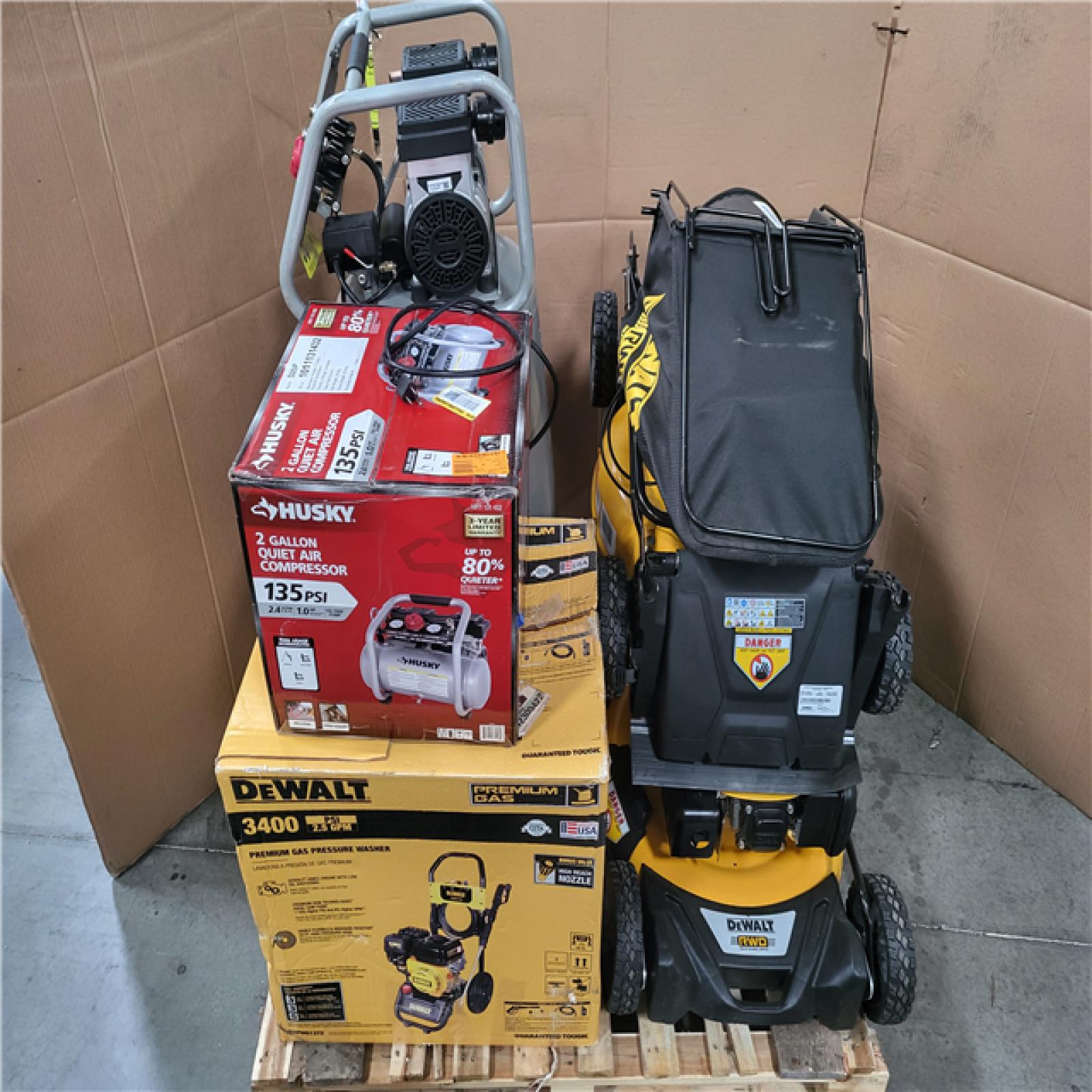 CALIFORNIA AS-IS OUTDOOR POWER EQUIPMENT