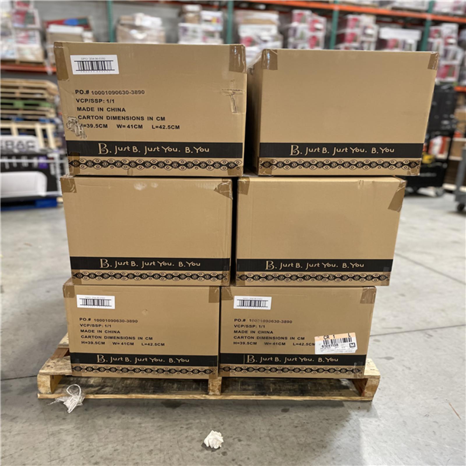 DALLAS LOCATION - BULLSEYE B. toys WonderFill Ball Pit - Foam Ball Pit with 100 Balls PALLET-(18 UNITS)