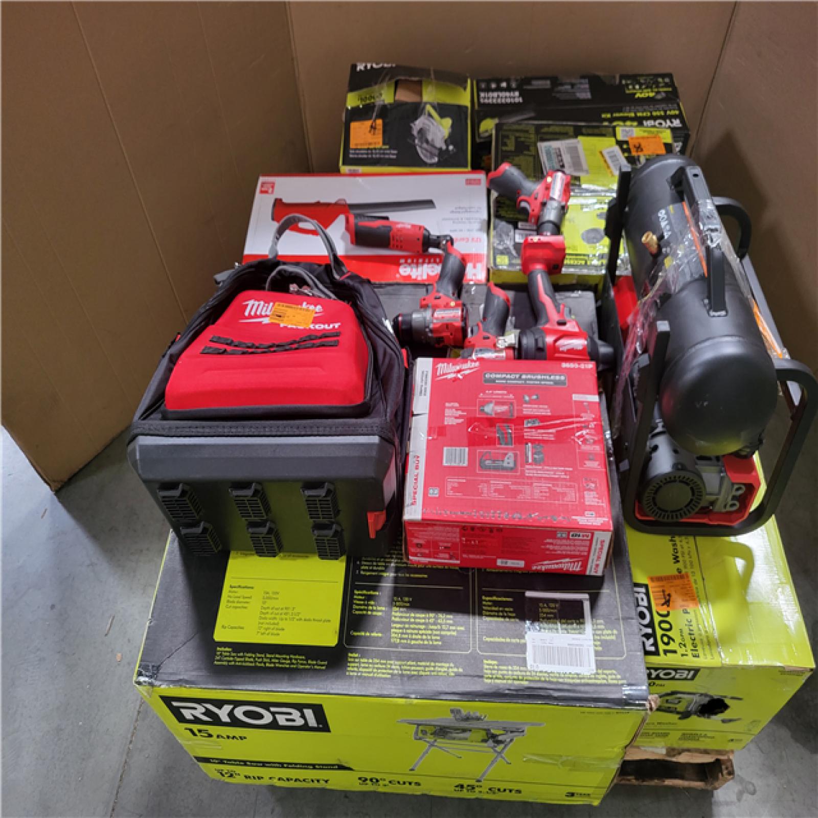 CALIFORNIA AS-IS TOOL PALLET